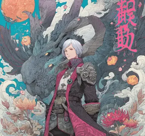 剧情频道主题画面，展现角色与场景